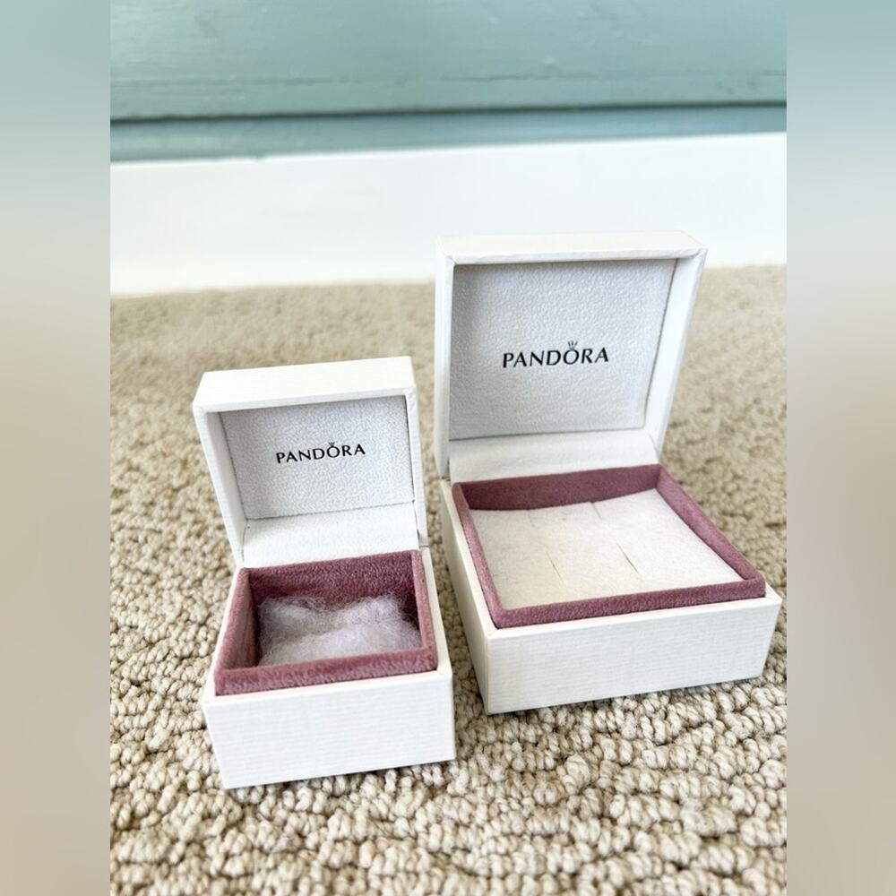 Pandora empty jewelry boxes ring box necklace box storage